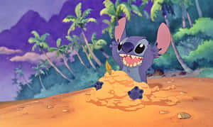 Adorable Moments With Lilo And Stitch Wallpaper