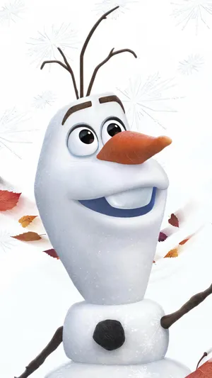 Adorable Olaf The Snowman Wallpaper