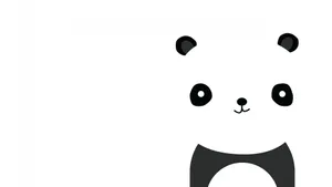 Adorable Panda Smile Wallpaper