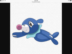 Adorable Popplio Smiling Brightly Wallpaper