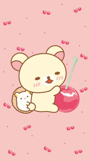 Adorable Rilakkuma Enjoying The Afternoon Sunshine Wallpaper