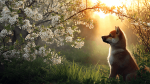Adorable Shiba Inu Puppy Wallpaper