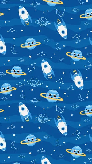 Adorable_ Space_ Pattern.jpg Wallpaper