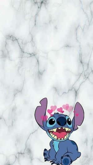 Adorable Stitch Is Here To Stay Wallpaper