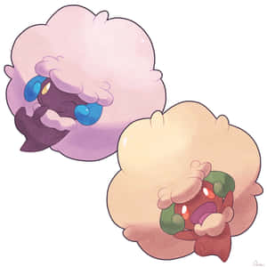 Adorable Whimsicott Wallpaper