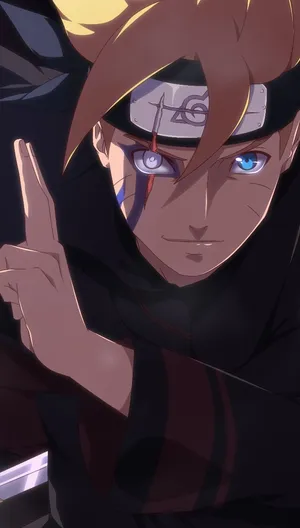 Adult Boruto Ready To Take On A Fight. Wallpaper