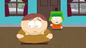Adult Cartoon Kyle Broflovski And Eric Cartman Wallpaper