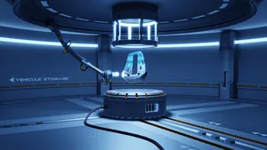 Advanced 3d Printer In Action Wallpaper