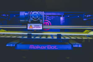 Advanced 3d Printer In Action Wallpaper