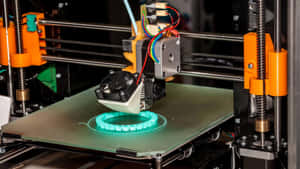 Advanced 3d Printing Technology Wallpaper