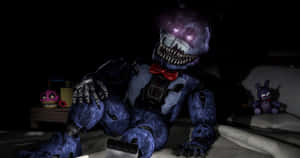 Advanced Animatronic Character On Display Wallpaper