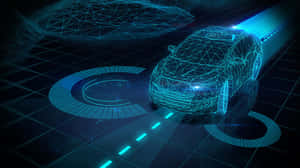Advanced Car Technology Dashboard Wallpaper