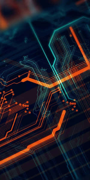 Advanced Circuitry Of Iphone Wallpaper