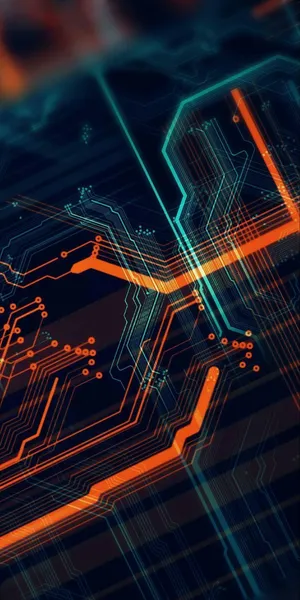 Advanced Circuitry Of Iphone Wallpaper