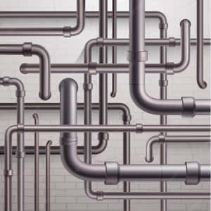 Advanced Digital Pipeline And Plumbing System Wallpaper