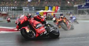 Advanced Motorcycle Race Wallpaper