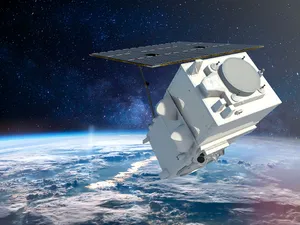 Advanced Satellite In Orbit Around Earth Wallpaper