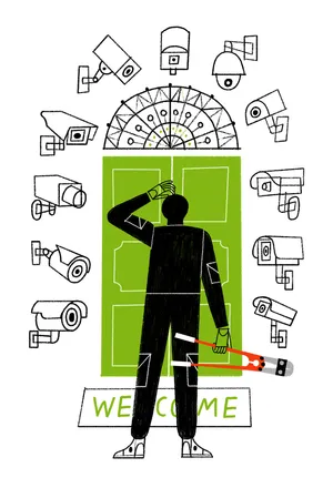 Advanced Security Camera Networks Wallpaper