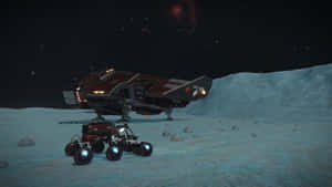 Advanced Space Mining Operation Wallpaper