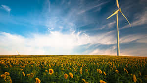 Advancing Green Technology Through Innovation Wallpaper