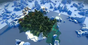 Adventure Awaits In Minecraft Bedrock Edition Wallpaper