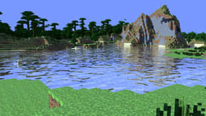 Adventure Awaits In Minecraft Survival Mode Wallpaper