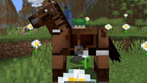 Adventure Awaits With Minecraft Horses Wallpaper
