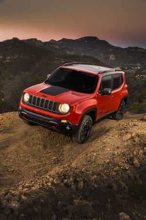 Adventure Awaits With The Jeep Renegade Wallpaper