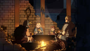 Adventurers Dinner Delicious In Dungeon Wallpaper