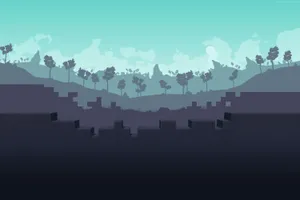 Adventurous Backdrop Of Indie Game World Wallpaper