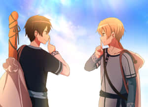 Adventurous Eugeo From Sword Art Online Wallpaper