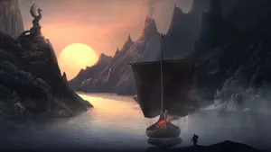 Adventurous Exploration In Open-world Games Wallpaper