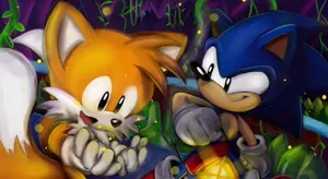 Adventurous Journey In Sonic Mystic Cave Zone Wallpaper