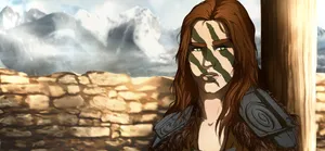 Aela The Huntress In Action Wallpaper