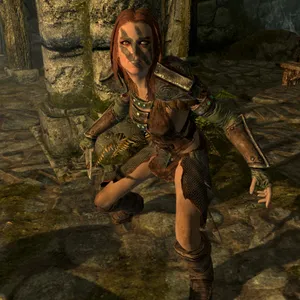 Aela The Huntress In Her Full Armor Wallpaper