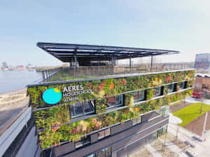 Aeres Hogeschool Green Building Almere Wallpaper