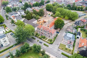 Aerial View Apeldoorn Residential Area Wallpaper
