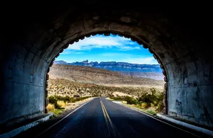 “aerial View Of An Island Paradise” Wallpaper