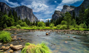 Aerial View Of High Sierra Wallpaper