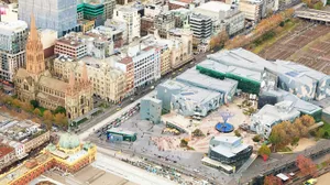 Aerial_ View_of_ Melbourne_ Federation_ Square.jpg Wallpaper