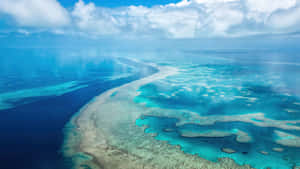 Aerial_ View_of_ Tropical_ Reef Wallpaper