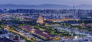 Aerial View Of Xian Wallpaper