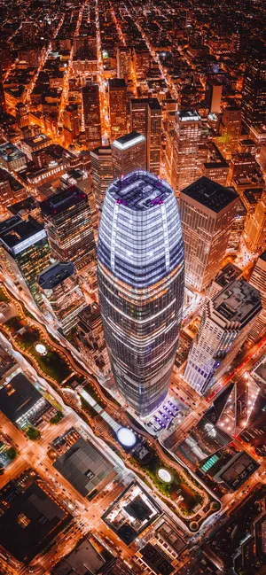 Aerial View San Francisco Iphone Wallpaper