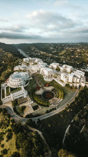 Aerial Viewof The Getty Center Wallpaper