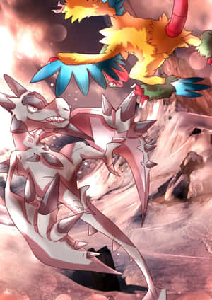 Aerodactyl And Archeops Wallpaper