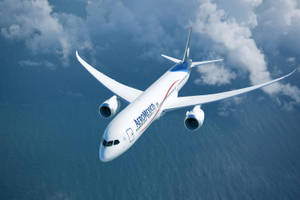 Aeromexico Boeing 787-8 Dreamliner Overhead Shot Wallpaper