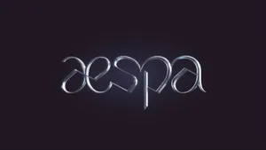 Aespa Crystal Logo Wallpaper