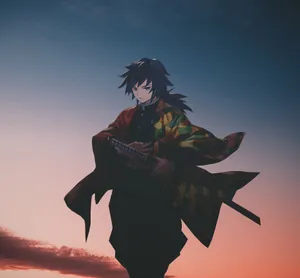 Aesthetic Anime Boy Icon Demon Slayer Wallpaper