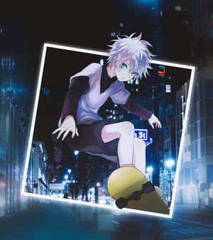 Aesthetic Anime Boy Icon Killua Zoldyck Wallpaper