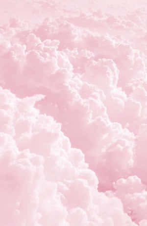 Aesthetic Baby Pink Clouds Wallpaper